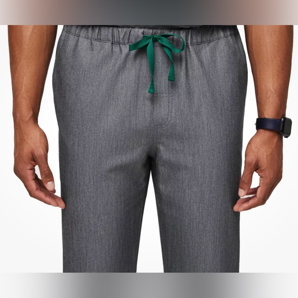 FIGS Pisco Basic Scrub Pants for Men – Graphite, Medium